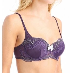 ❌SOLD❌ Seductive Nights Balconette Bra, Light Purple